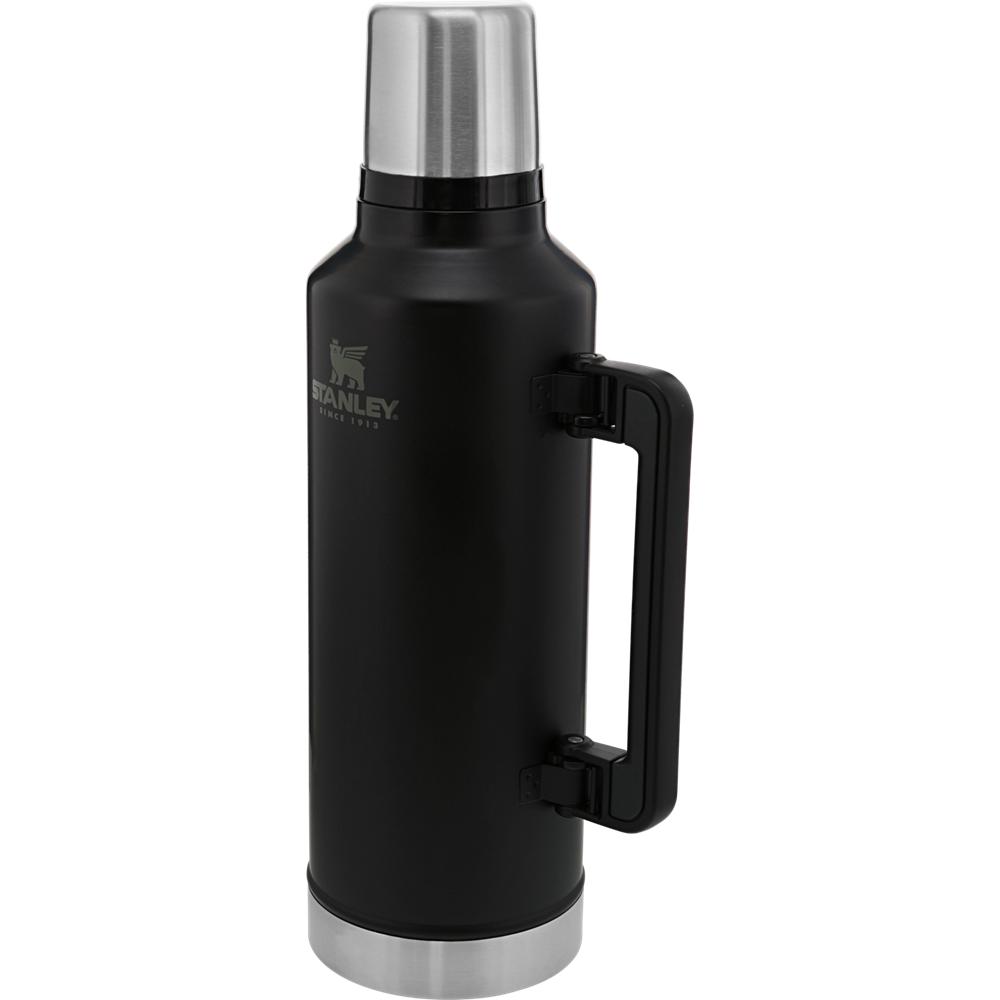 Matte Black Stanley Classic Legendary Vacuum Insulated Bottle | 2.5 QT Vacuum Bottles | 93251-BFAV