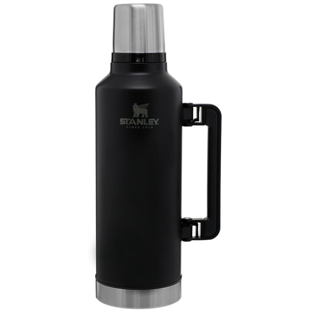 Matte Black Stanley Classic Legendary Vacuum Insulated Bottle | 2.5 QT Vacuum Bottles | 93251-BFAV