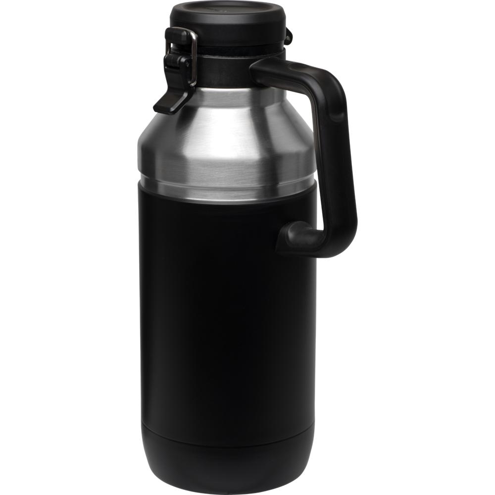 Matte Black Stanley GO Easy-Pour Insulated Beer Growler | 64 OZ Water Bottles | 95604-UYTO