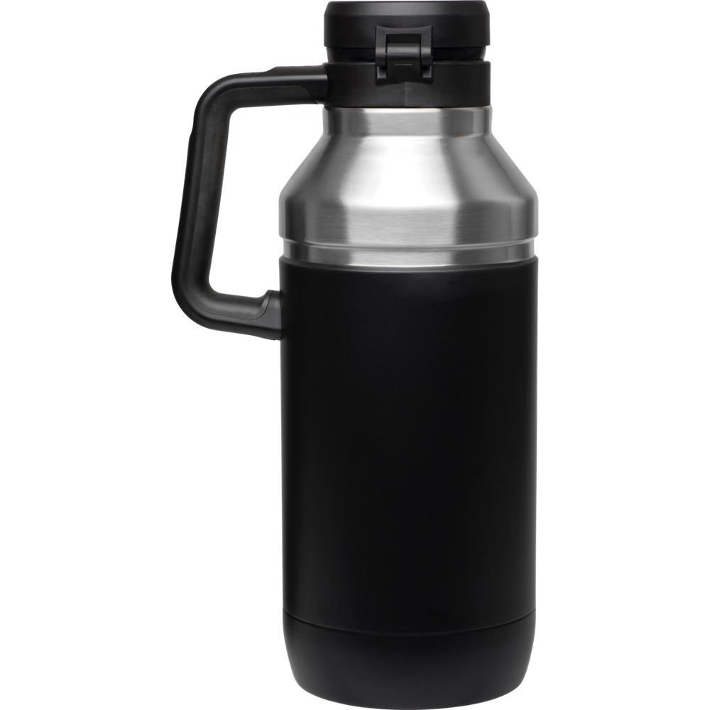 Matte Black Stanley GO Easy-Pour Insulated Beer Growler | 64 OZ Water Bottles | 95604-UYTO