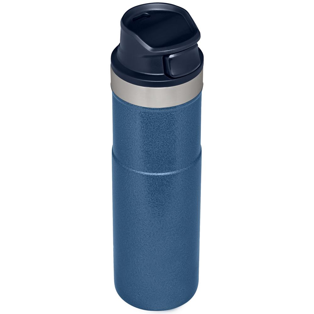 Navy Stanley Classic Trigger Action Travel Insulated Coffee Tumbler | 20 OZ Mugs | 43927-JYUH