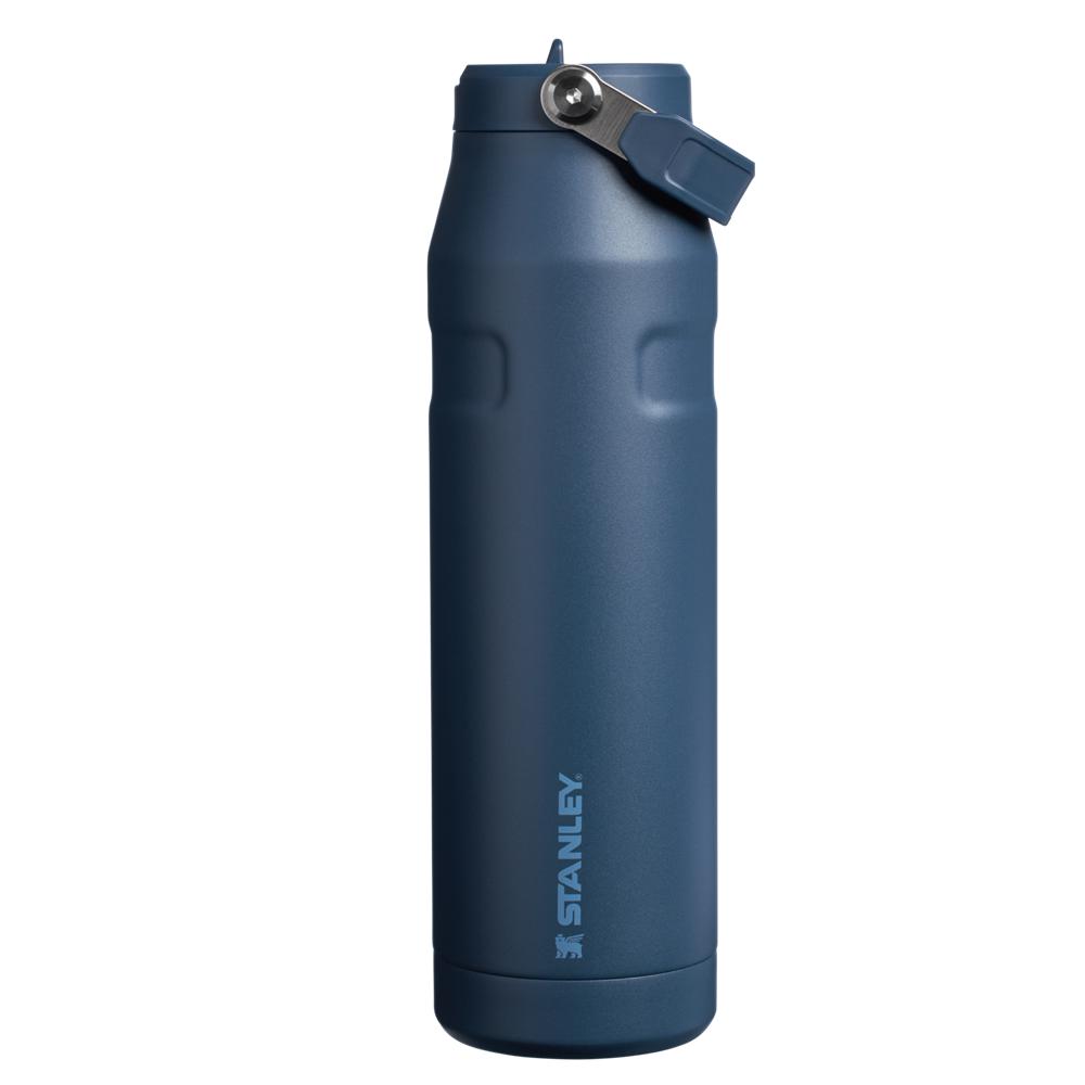 Navy Stanley The IceFlow™ Bottle with Flip Straw Lid | 36 OZ Water Bottles | 87631-KVHE