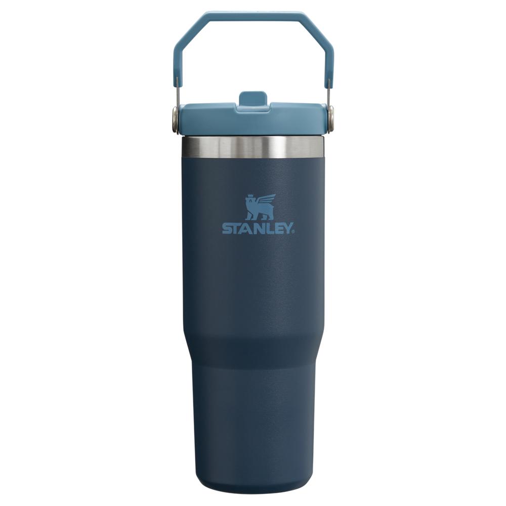 Navy Stanley The IceFlow Flip Straw Tumbler | 30 OZ | Insulated Water Water Bottles | 18653-YUQL