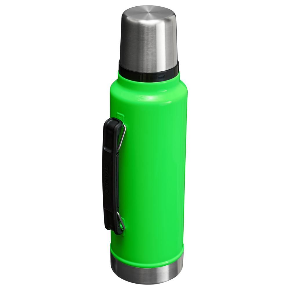 Neon Green Stanley The Neon Classic Legendary Bottle | 1.5 QT Water Bottles | 52740-MBNK