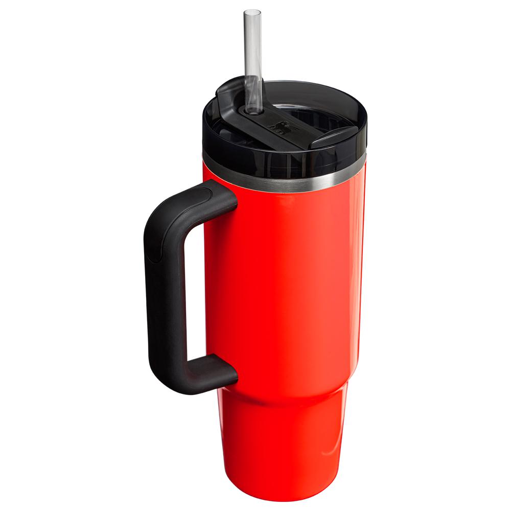 Neon Orange Stanley The Neon Quencher H2.0 FlowState™ Tumbler | 30 OZ Water Bottles | 46089-JRZO