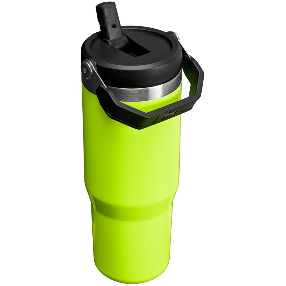 Neon Yellow Stanley The Neon IceFlow™ Flip Straw Tumbler | 30 OZ Water Bottles | 04985-IGKM