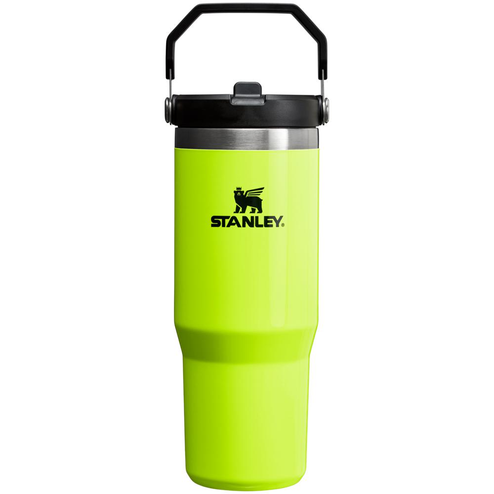 Neon Yellow Stanley The Neon IceFlow™ Flip Straw Tumbler | 30 OZ Water Bottles | 04985-IGKM