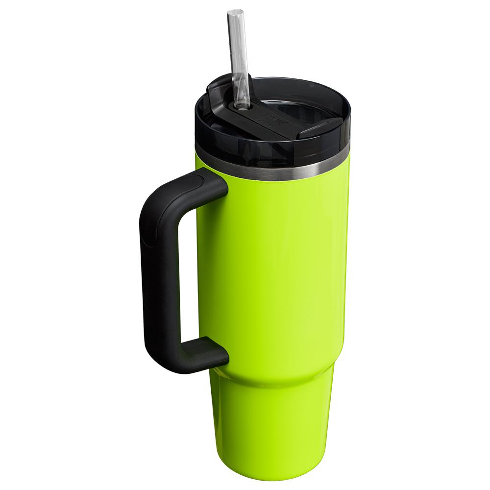 Neon Yellow Stanley The Neon Quencher H2.0 FlowState™ | 30 OZ Tumbler | 27160-RTQN