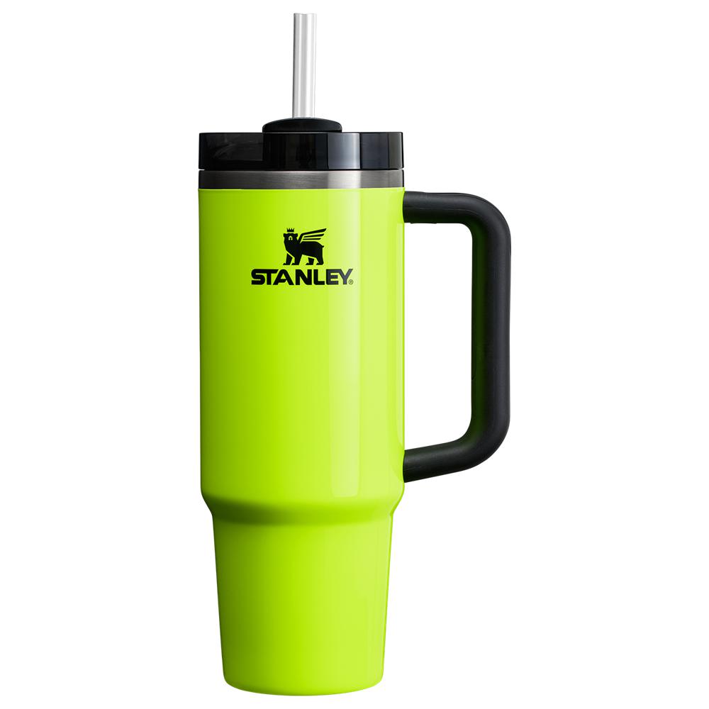 Neon Yellow Stanley The Neon Quencher H2.0 FlowState™ | 30 OZ Tumbler | 27160-RTQN