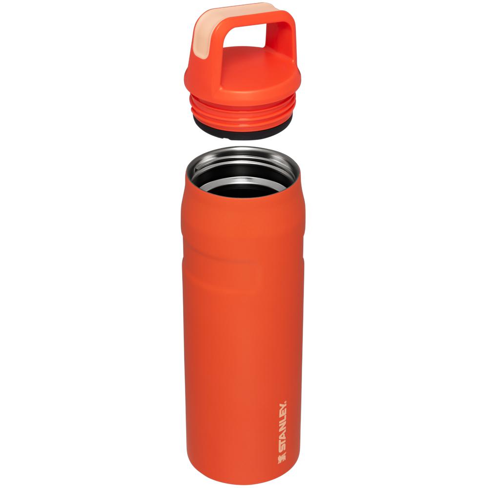 Orange Stanley IceFlow™ Bottle with Cap and Carry+ Lid | 24 OZ Water Bottles | 63284-UDYL