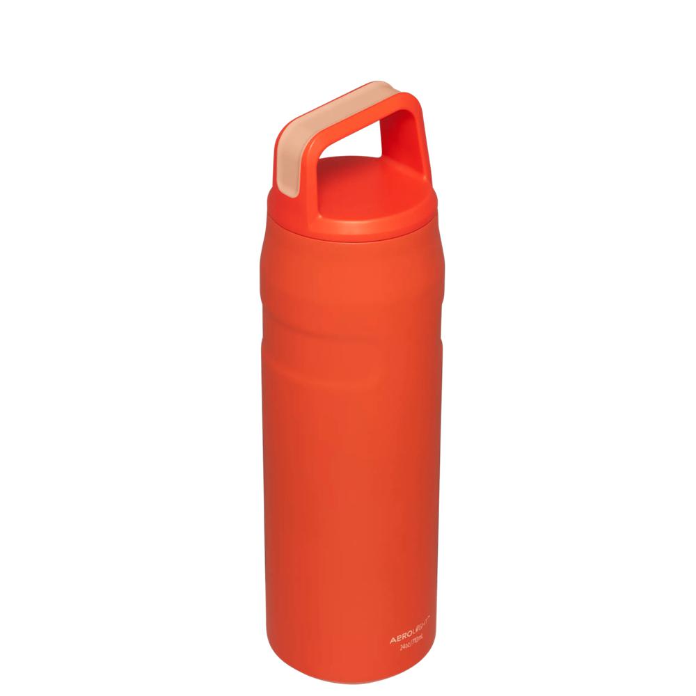 Orange Stanley IceFlow™ Bottle with Cap and Carry+ Lid | 24 OZ Water Bottles | 63284-UDYL