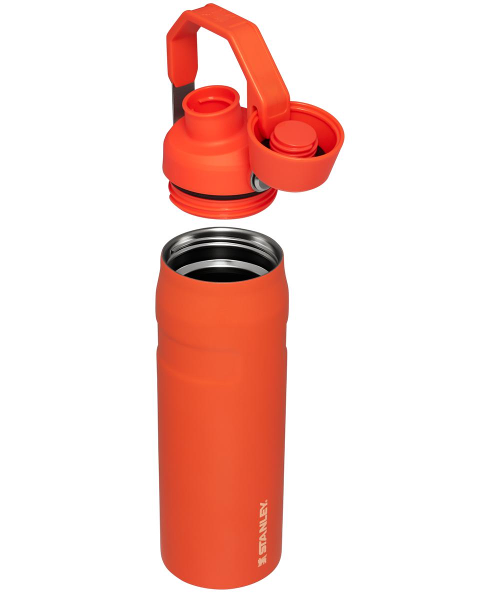 Orange Stanley IceFlow Insulated Bottle with Fast Flow Lid | 24 OZ Water Bottles | 24960-INPC