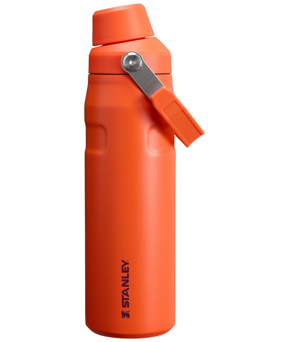 Orange Stanley IceFlow Insulated Bottle with Fast Flow Lid | 24 OZ Water Bottles | 24960-INPC