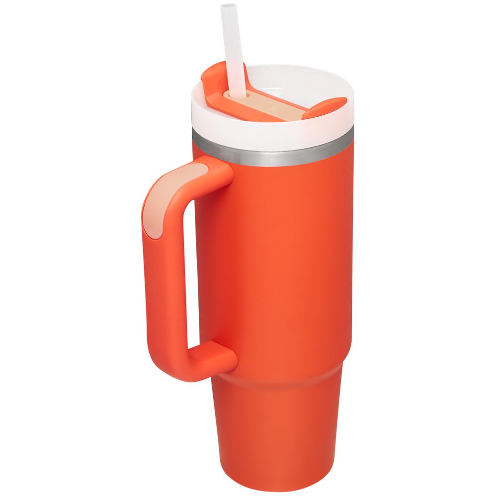 Orange Stanley Quencher H2.0 Travel Tumbler | 30 OZ Water Bottles | 09381-TARQ