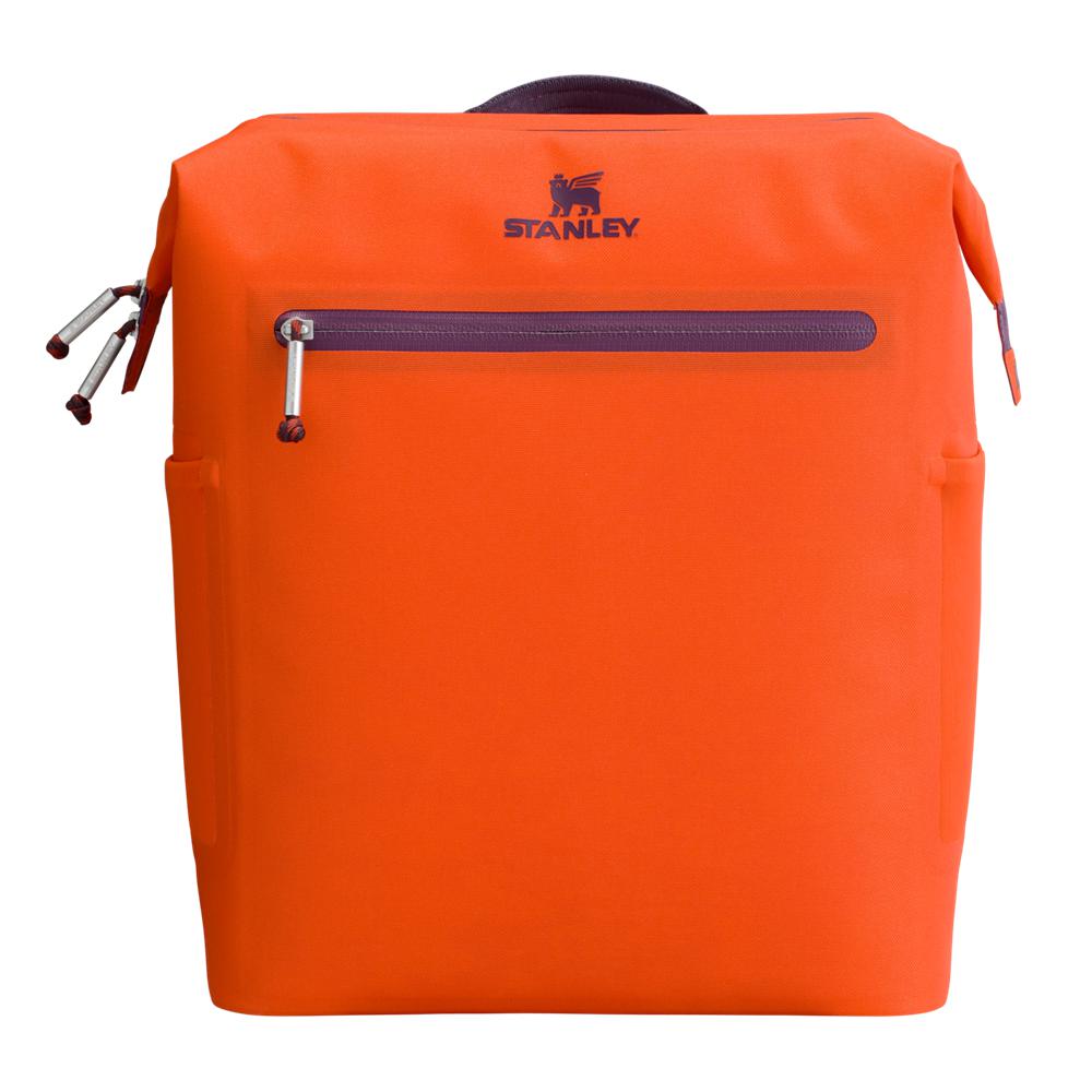 Orange Stanley The All Day Madeleine Midi Cooler Backpack | 20 Can | 14.8 QT | 14.0 L Storage | 60953-DSGV