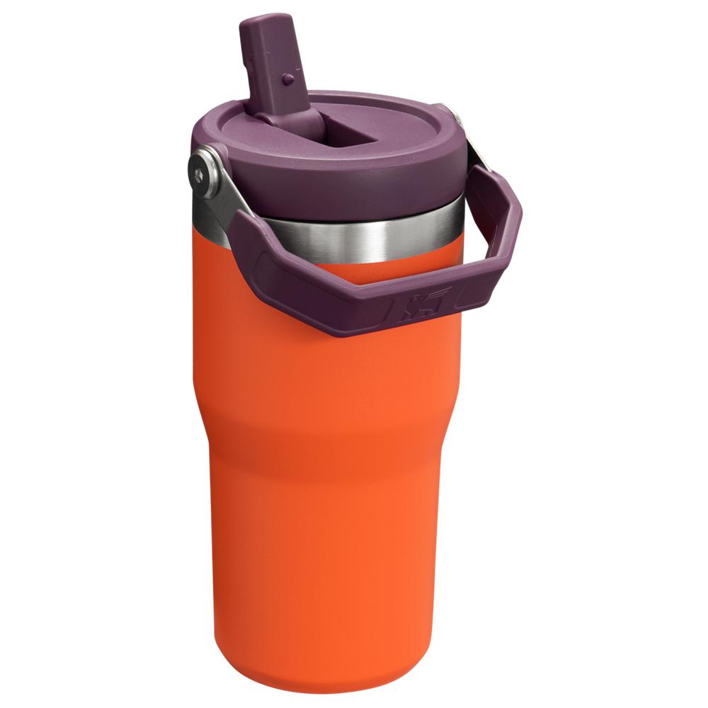 Orange Stanley The IceFlow Flip Straw Tumbler | 20 OZ | Insulated Water Tumbler | Sta Water Bottles | 41523-JZCS