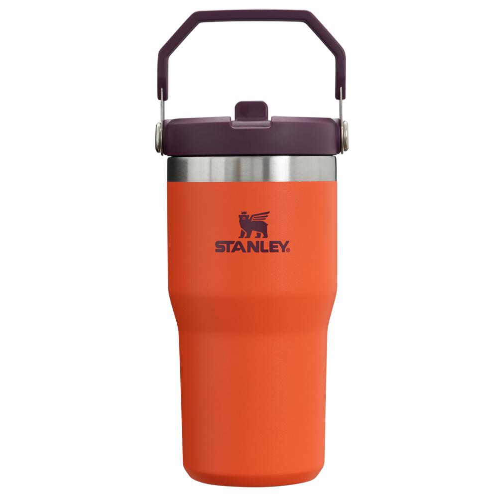 Orange Stanley The IceFlow Flip Straw Tumbler | 20 OZ | Insulated Water Tumbler | Sta Water Bottles | 41523-JZCS