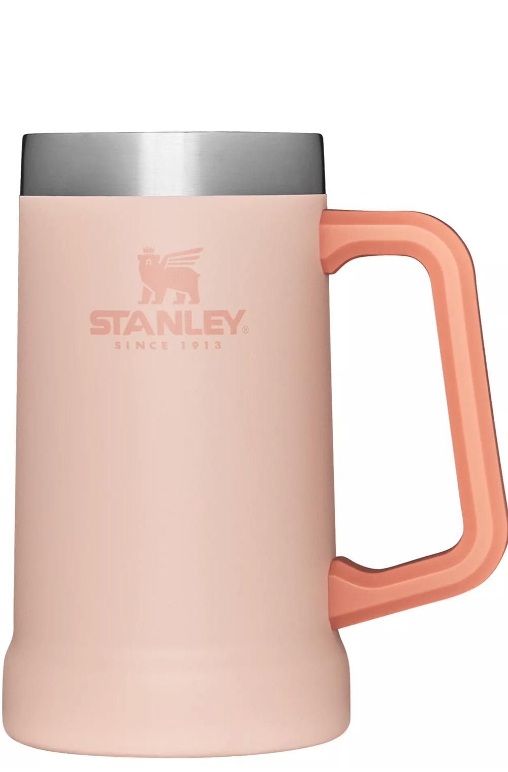 Pink Stanley Adventure Big Grip Beer Stein | 24OZ Mugs Water Bottles | 26978-DVOE