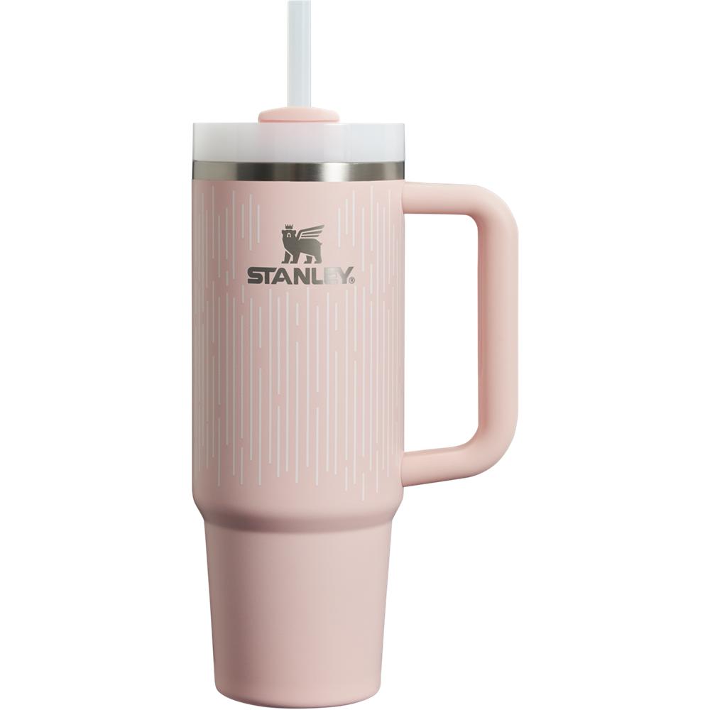 Pink Stanley The Clean Slate Soft Rain Quencher H2.0 FlowState™ Tumbler | 40 OZ Water Bottles | 24513-WVBU