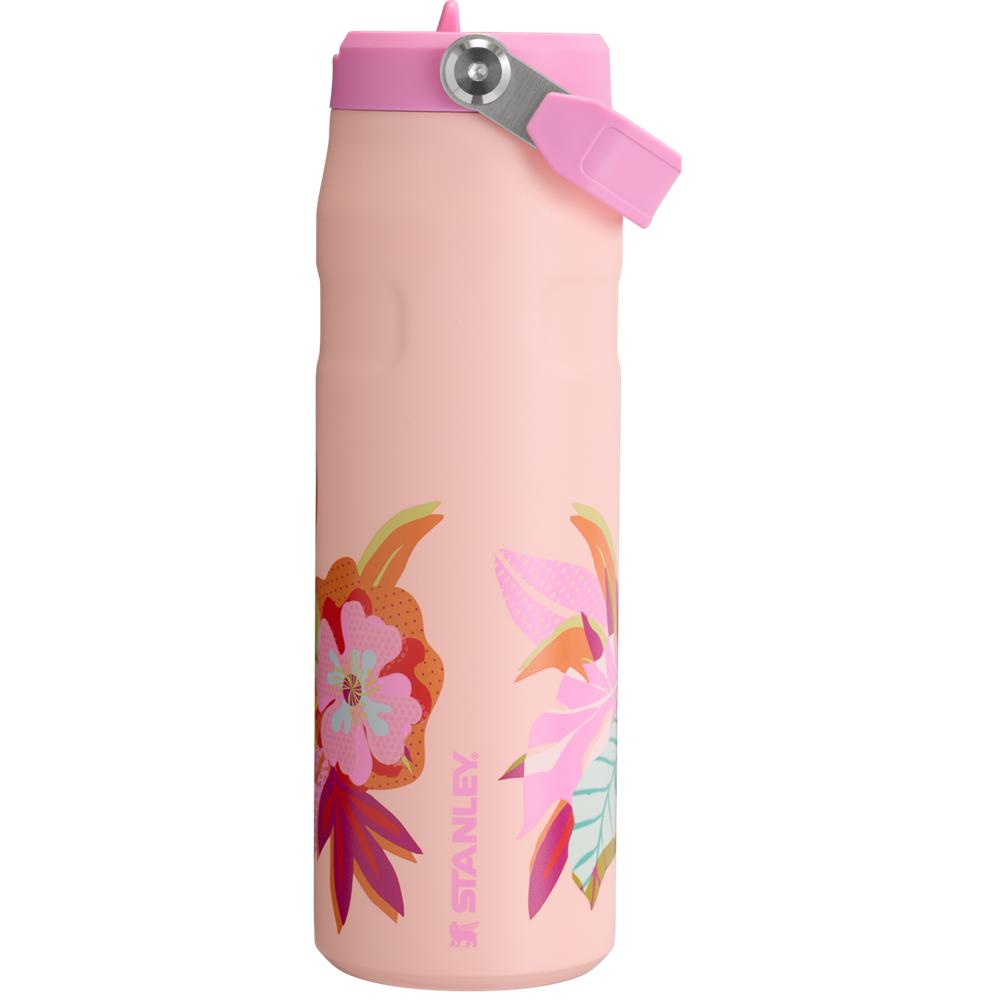 Pink Stanley The Mother’s Day IceFlow™ Bottle with Flip Straw Lid | 24 OZ Vacuum Bottles | 46857-VQLS