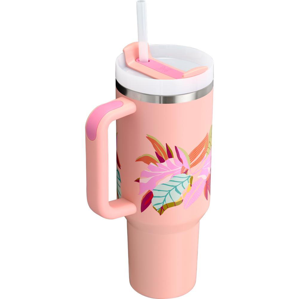 Pink Stanley The Mother’s Day Quencher H2.0 FlowState™ | 40 OZ Tumbler | 73058-IJTF