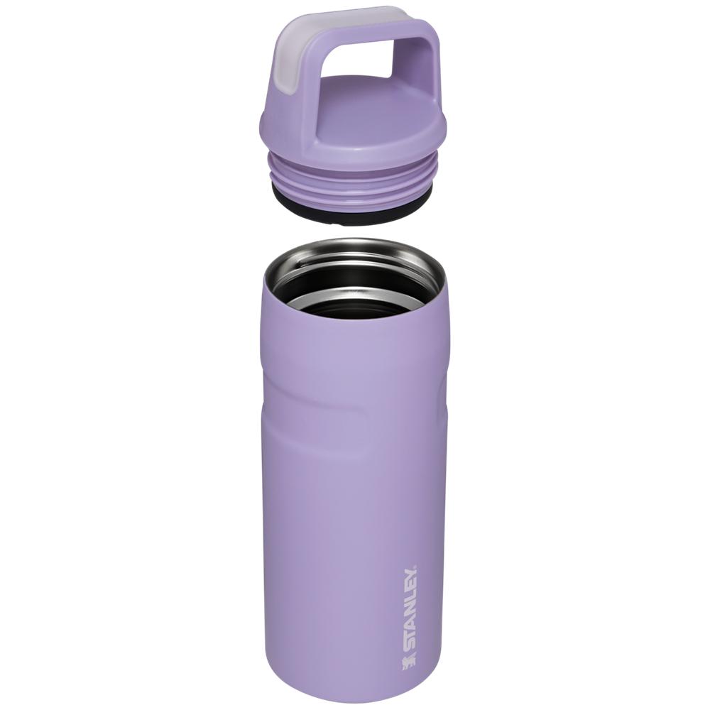 Purple Stanley IceFlow™ Bottle with Cap and Carry+ Lid | 16 OZ Water Bottles | 31489-QOPS