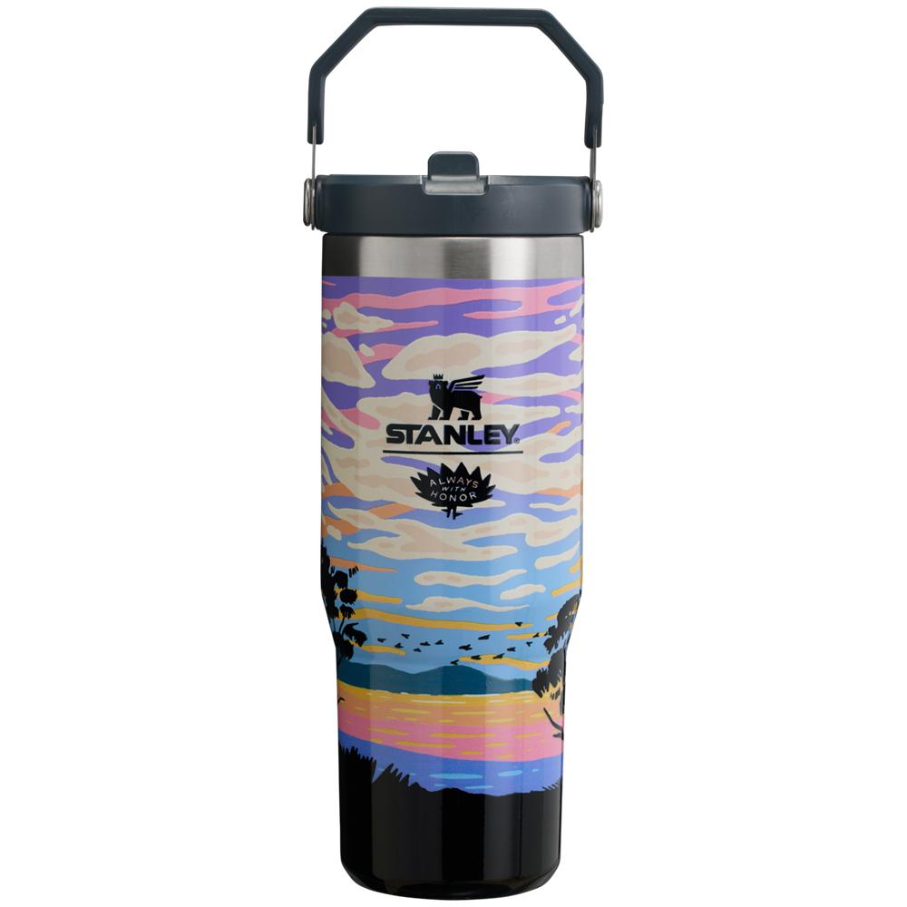 Purple Stanley The Always With Honor IceFlow™ Flip Straw Tumbler | 30 OZ Vacuum Bottles | 14796-HOWR