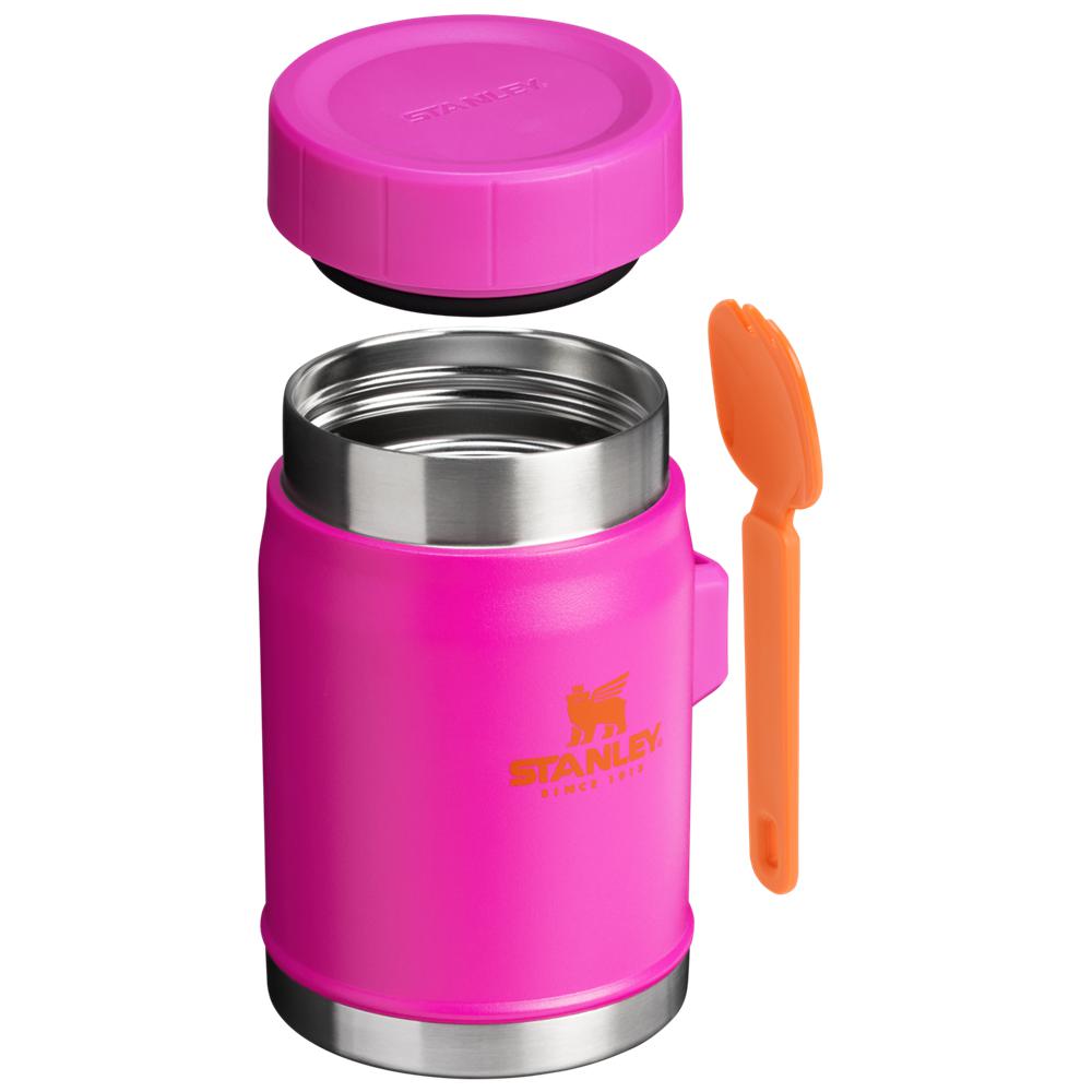 Purple Stanley The Heat wave Classic Legendary + Spork | 14 OZ Food Jars | 62541-JOEQ