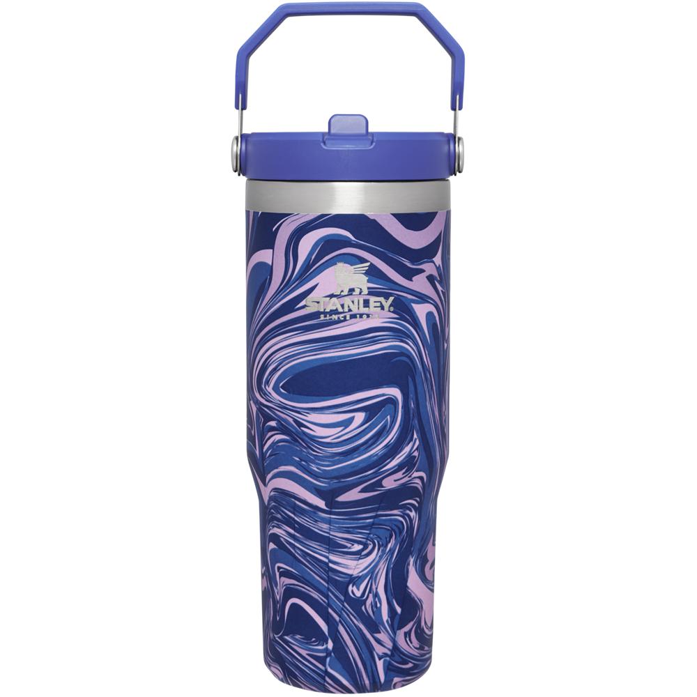 Purple Stanley The IceFlow Flip Straw Tumbler | 30 OZ | Insulated Water Water Bottles | 73502-RNDE