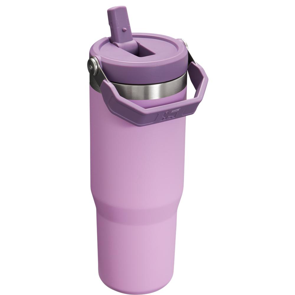 Purple Stanley The IceFlow Flip Straw Tumbler | 30 OZ | Insulated Water Water Bottles | 35902-SHRD