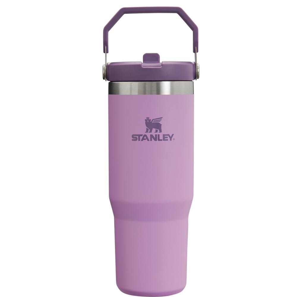 Purple Stanley The IceFlow Flip Straw Tumbler | 30 OZ | Insulated Water Water Bottles | 35902-SHRD