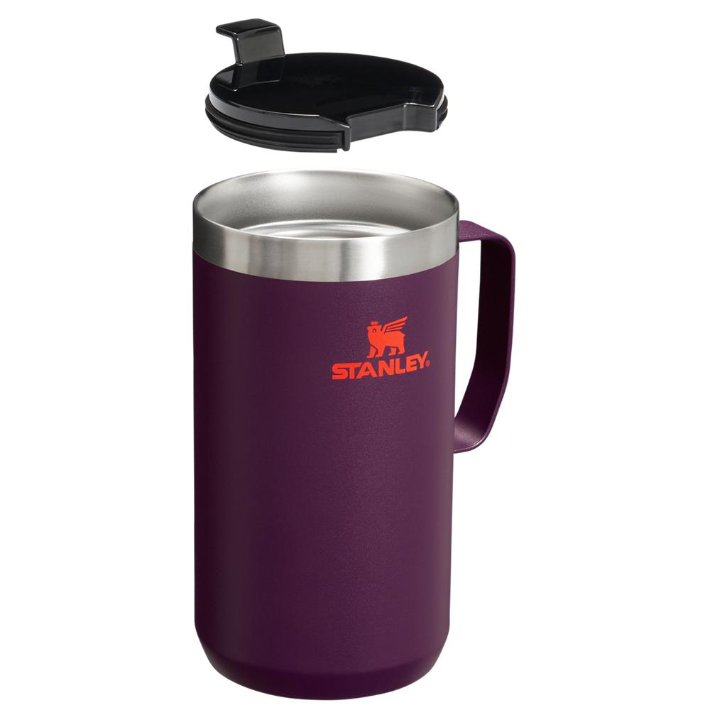 Purple Stanley The Stay-Hot Camp | 24 OZ Mugs | 49326-QCVS