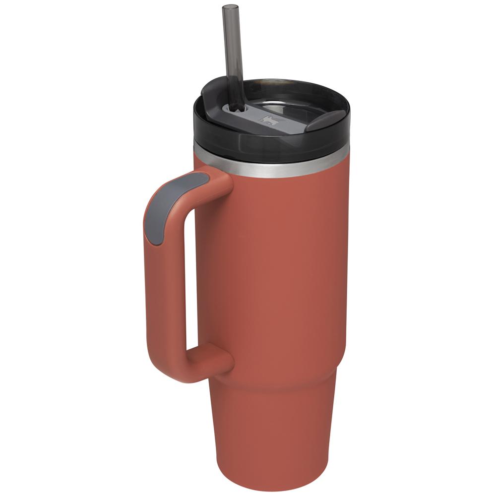 Red Rust Stanley Quencher H2.0 Travel | Soft Matte | 30 OZ Tumbler | 83712-RKGA