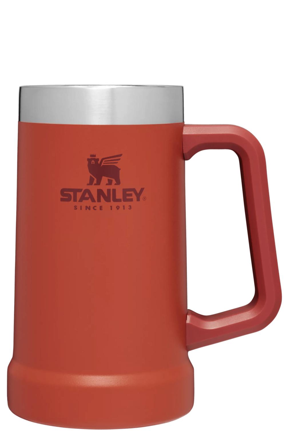 Red Stanley Adventure Big Grip Beer Stein | 24OZ Mugs Water Bottles | 52864-CFVL