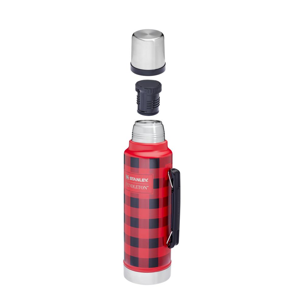 Red Stanley Stanley x Pendleton Classic Bottle | Buffalo Check | 1.5 QT Vacuum Bottles | 61498-IGHY