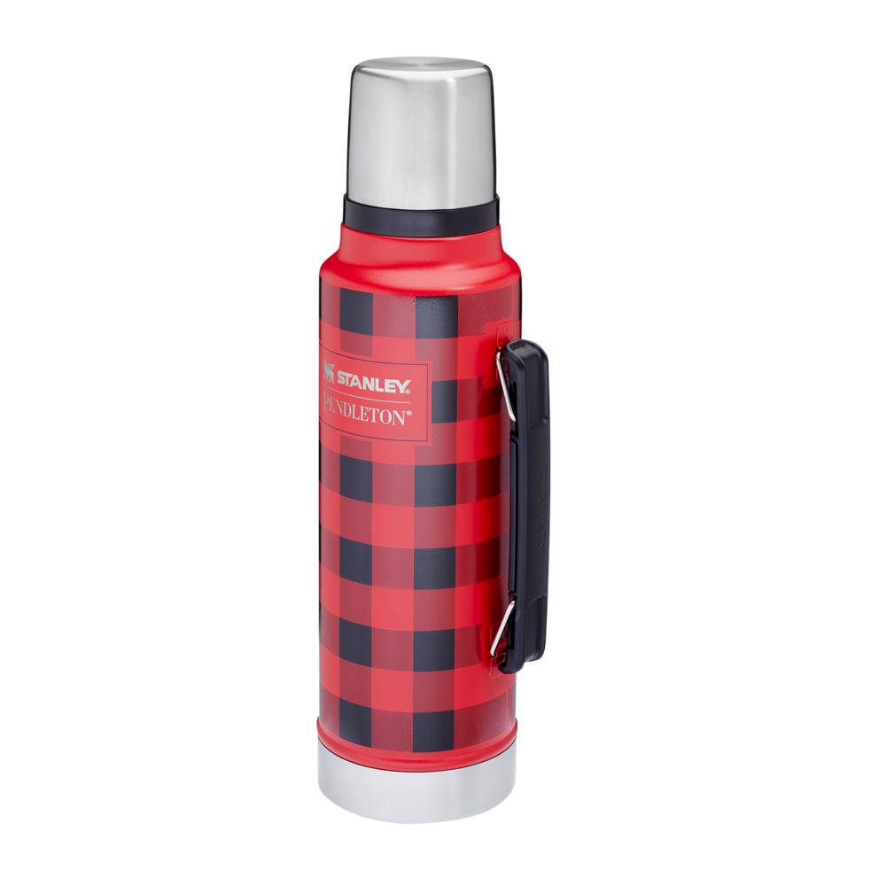 Red Stanley Stanley x Pendleton Classic Bottle | Buffalo Check | 1.5 QT Vacuum Bottles | 61498-IGHY