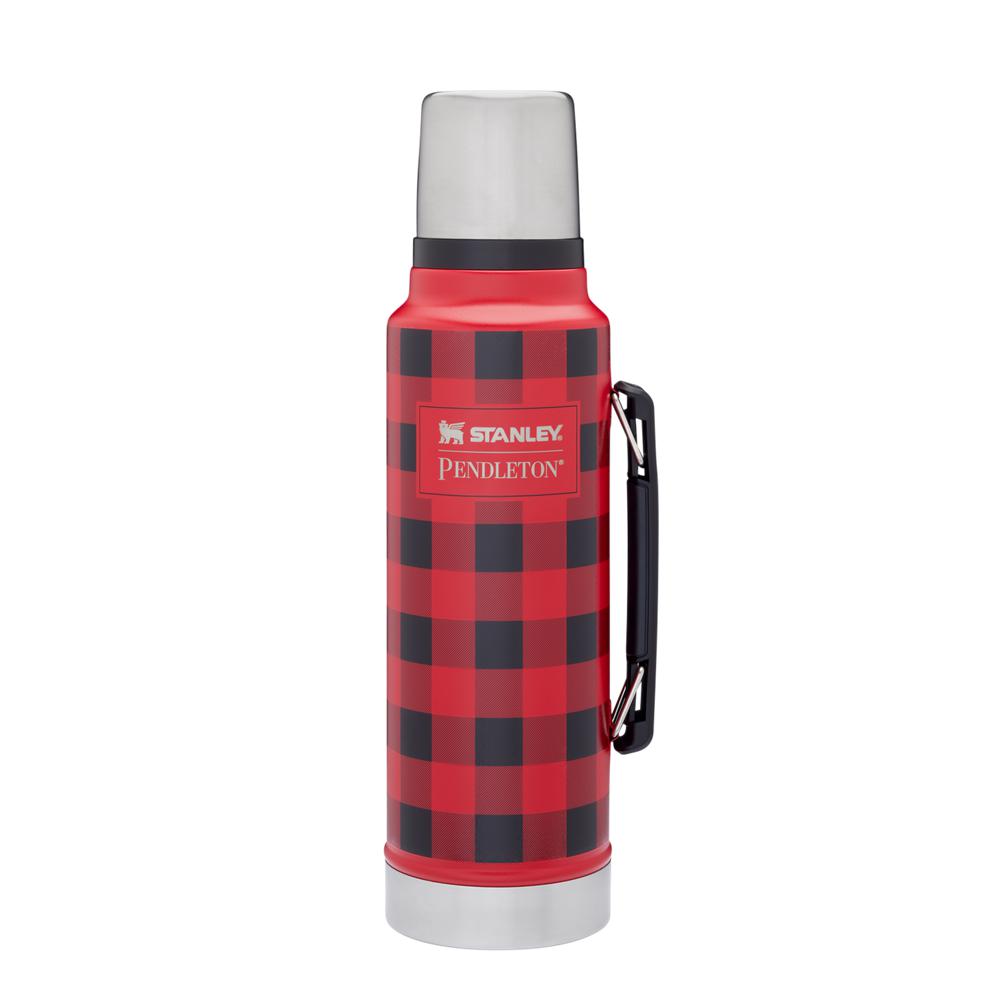 Red Stanley Stanley x Pendleton Classic Bottle | Buffalo Check | 1.5 QT Vacuum Bottles | 61498-IGHY