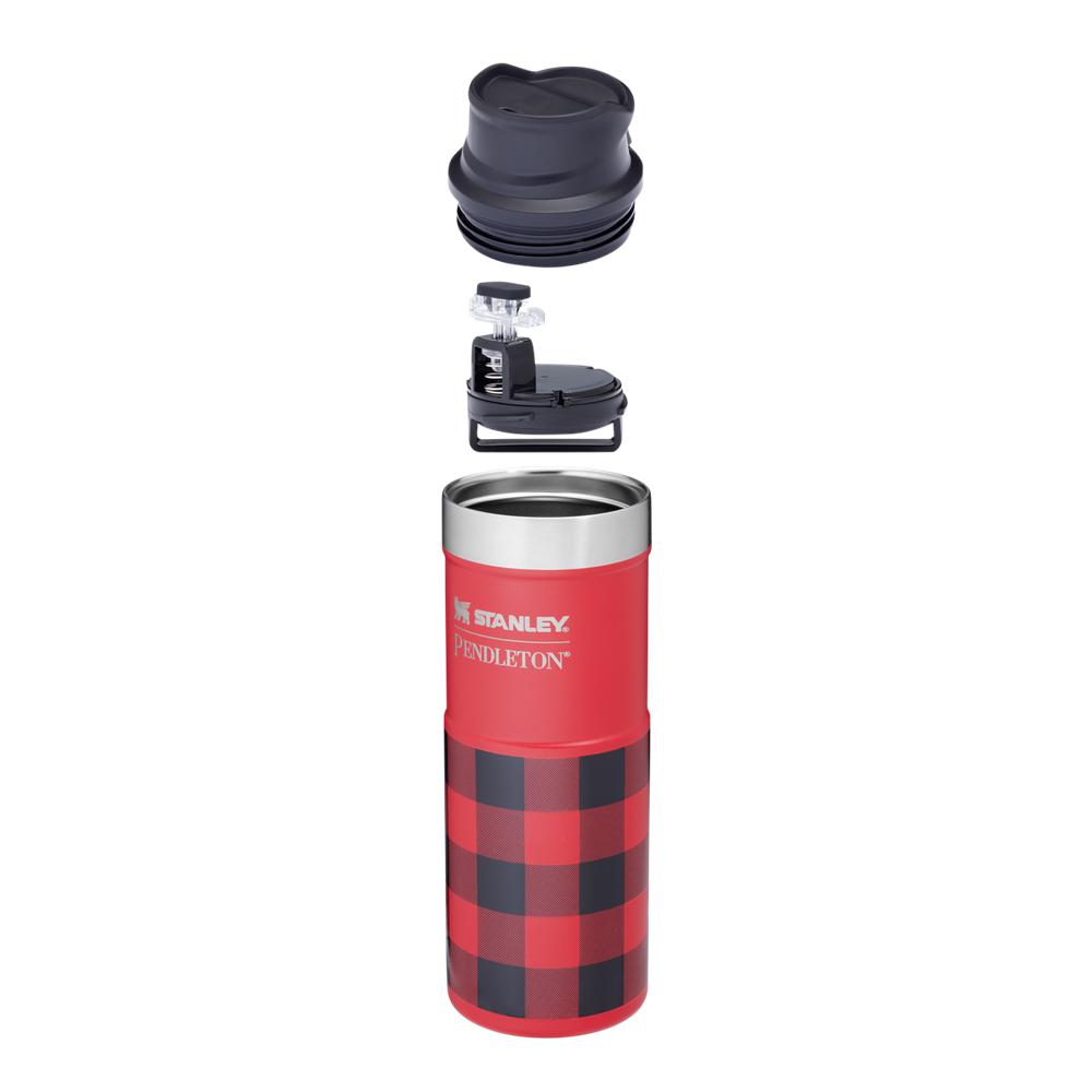 Red Stanley Stanley x Pendleton Trigger-Action Travel | Buffalo Check | 16 OZ Mugs | 52431-DIUZ