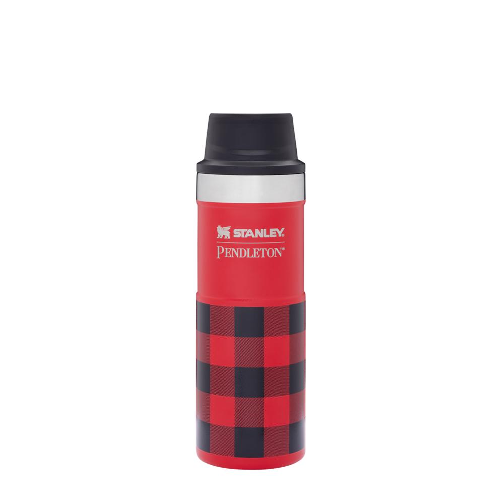 Red Stanley Stanley x Pendleton Trigger-Action Travel | Buffalo Check | 16 OZ Mugs | 52431-DIUZ