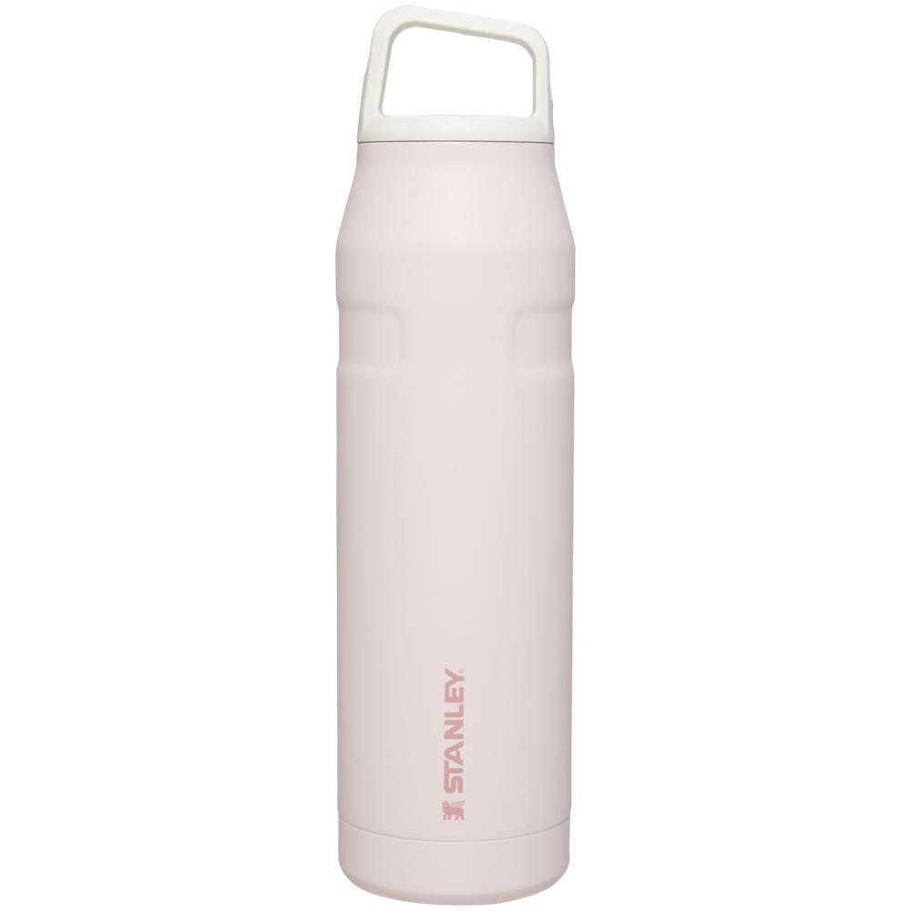 Rose Quartz Glimmer Stanley IceFlow™ Bottle with Cap and Carry+ Lid | 36 OZ Water Bottles | 14592-JBNQ