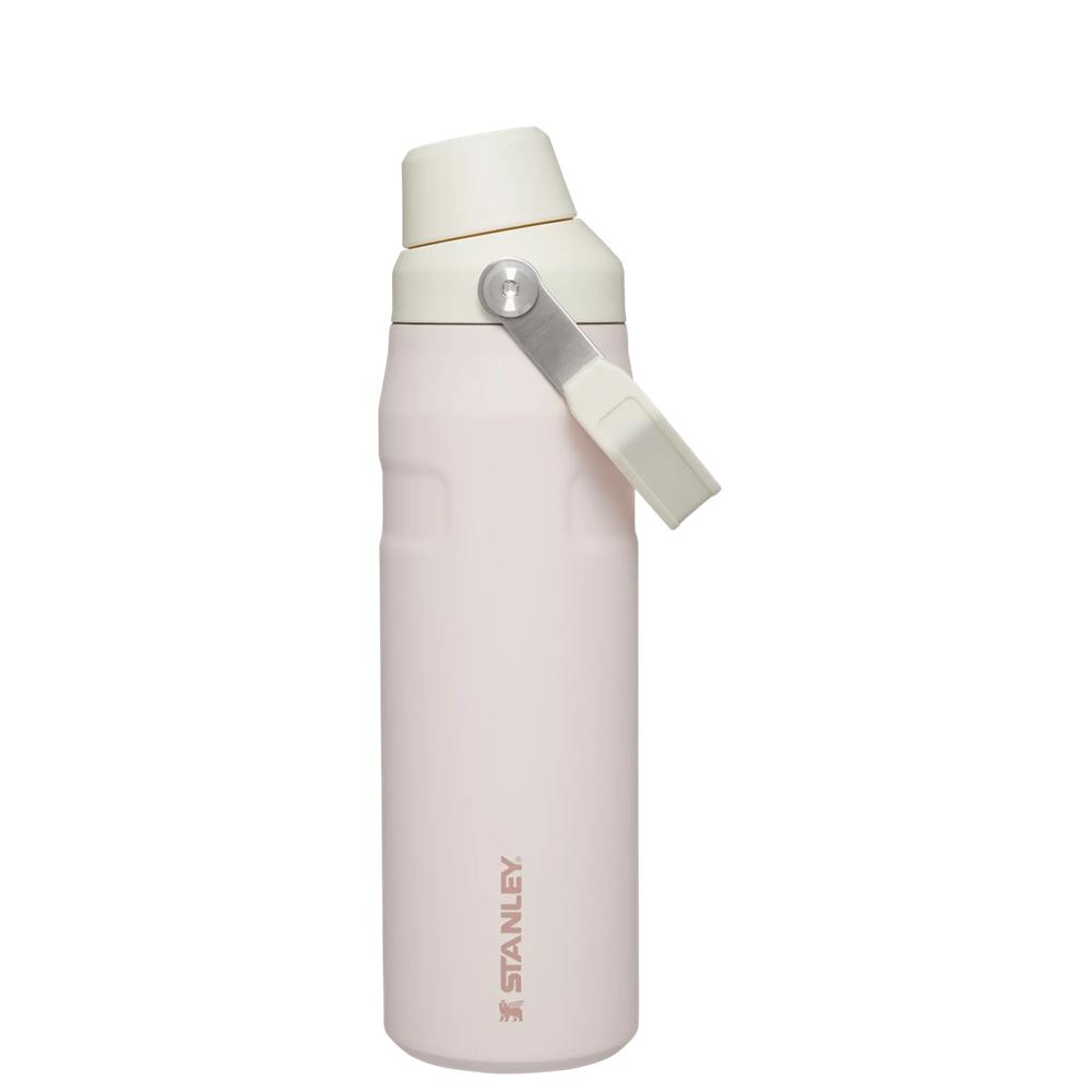 Rose Quartz Glimmer Stanley IceFlow Insulated Bottle with Fast Flow Lid | 24 OZ Water Bottles | 16982-EZWA