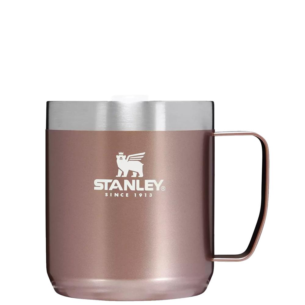 Rose Quartz Glow Stanley Classic Legendary Camp | 12 OZ | Travel Tumbler Mugs | 89341-RQFA