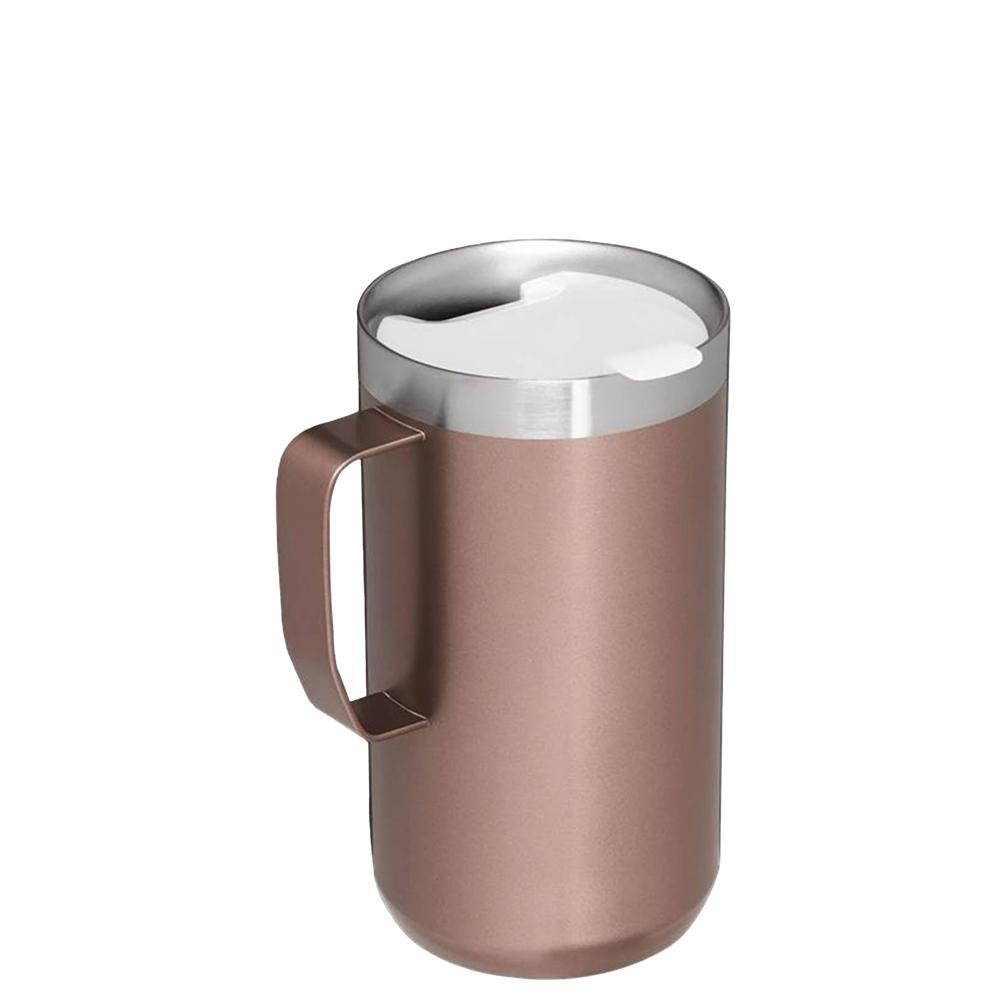 Rose Quartz Glow Stanley The Stay-Hot Camp | 24 OZ Mugs | 87315-FVDI