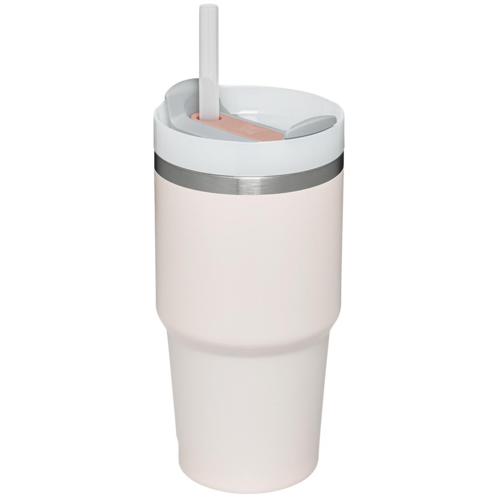 Rose Quartz Stanley Quencher H2.0 Travel | 20 OZ Tumbler | 32657-SQUR