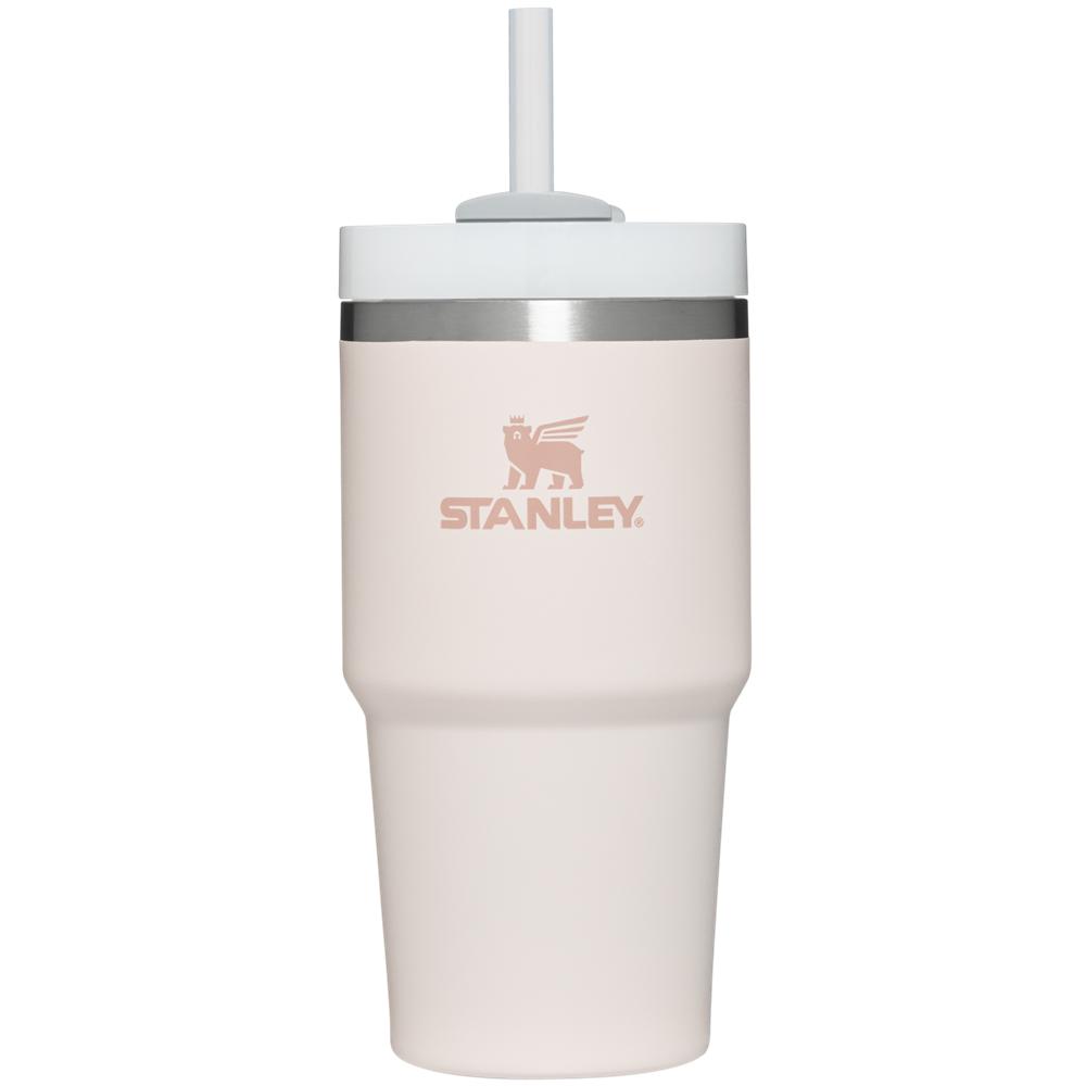 Rose Quartz Stanley Quencher H2.0 Travel | 20 OZ Tumbler | 32657-SQUR