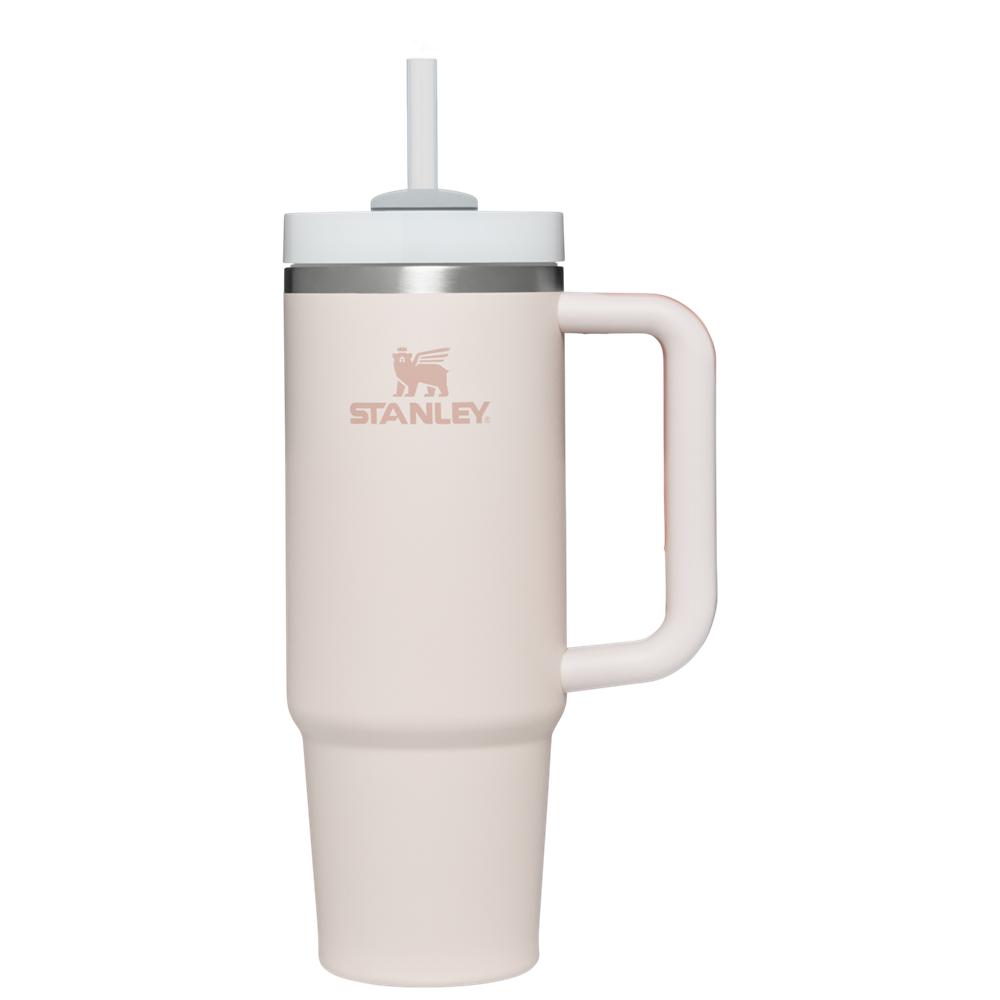 Rose Quartz Stanley Quencher H2.0 Travel | 30 OZ Tumbler | 69241-GQPZ