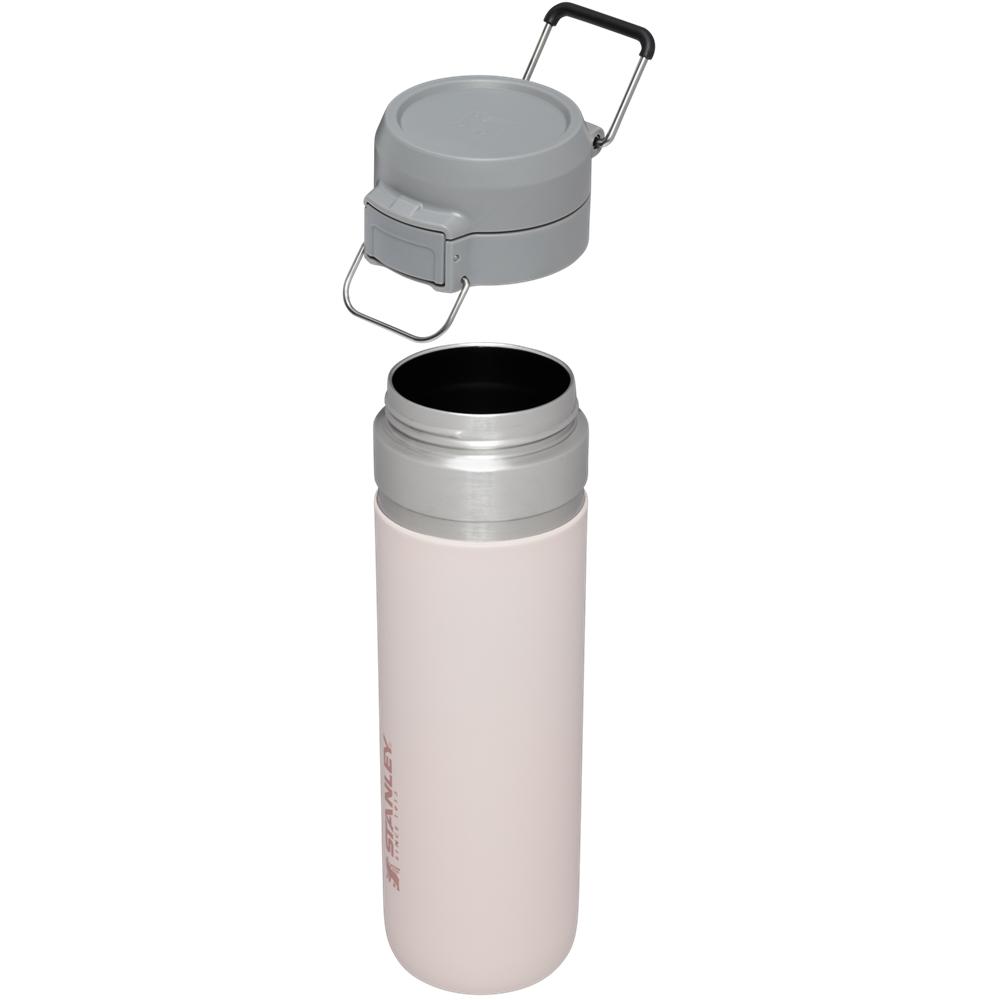 Rose Quartz Stanley The Quick Flip Go | 24 OZ Water Bottles | 04859-ZCRA