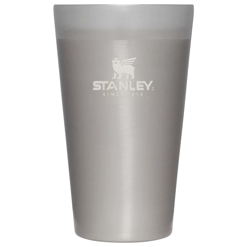 Stainless Steel Grey Stanley Adventure Stacking Stainless Steel Beer Pint | 16OZ Tumbler Cups | 15974-OTHZ