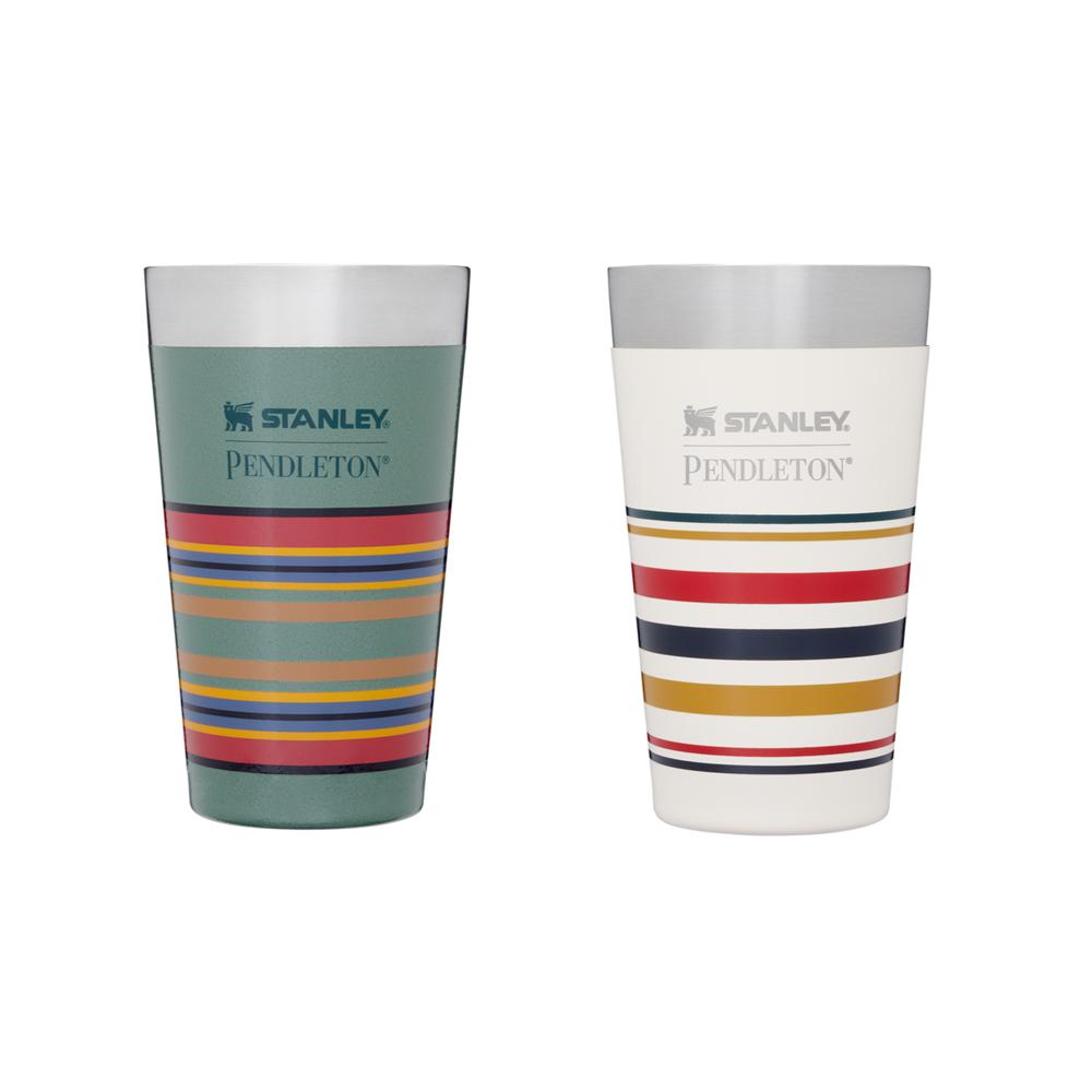 Stripes Stanley Stanley x Pendleton Stacking Beer Pint Set 2-Pack | 16 OZ Cups | 90715-HYFX