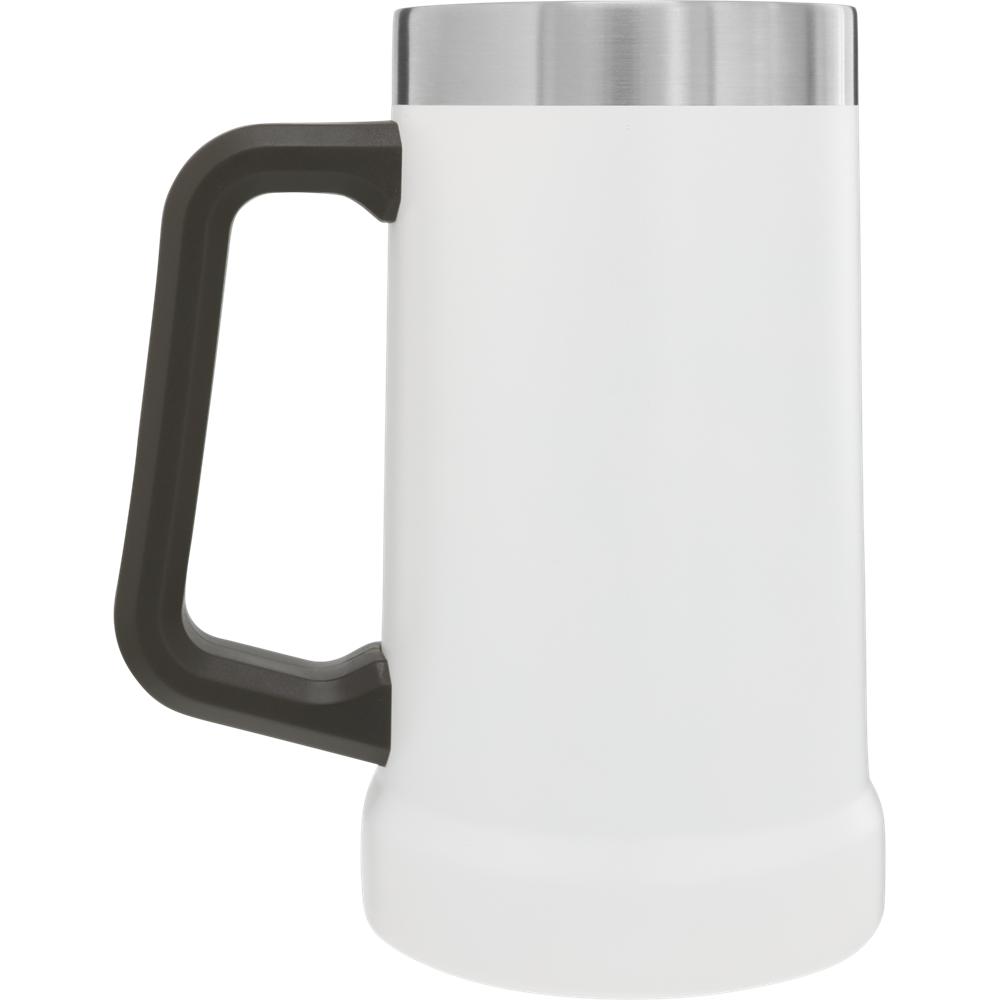 White Stanley Adventure Big Grip Beer Stein | 24OZ Mugs Cups | 61592-CFDY